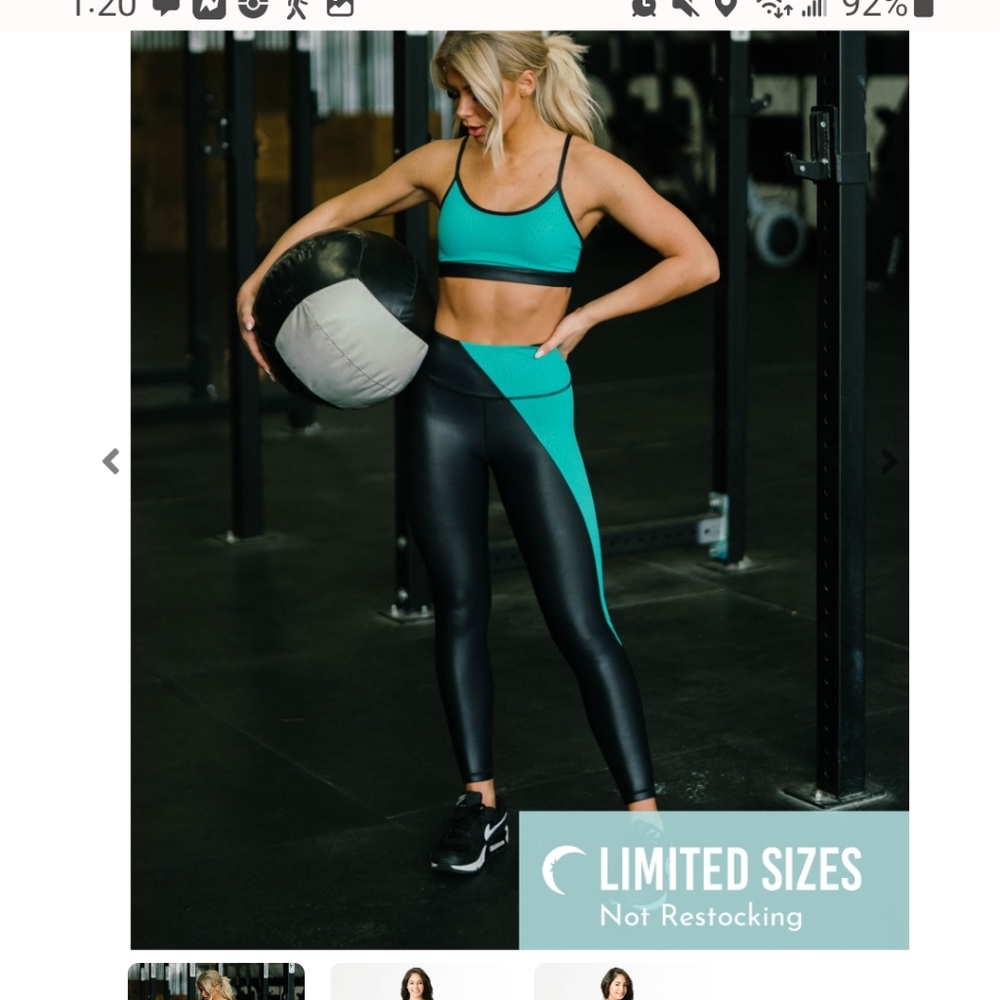 ZYIA Metallic Light N Tight High Rise